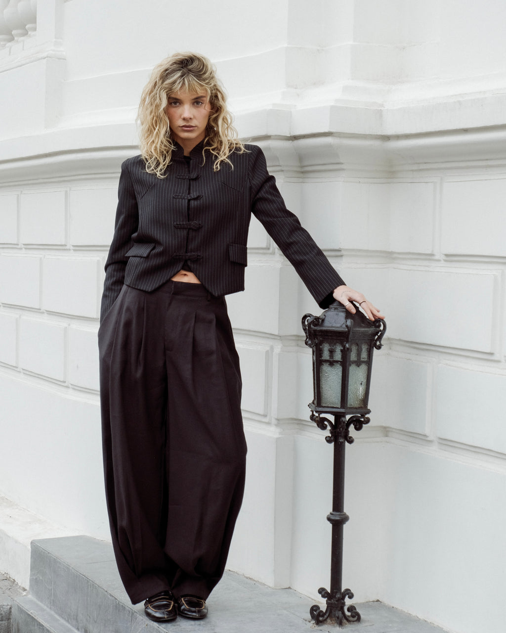 Tang Jacket Lana Rayas