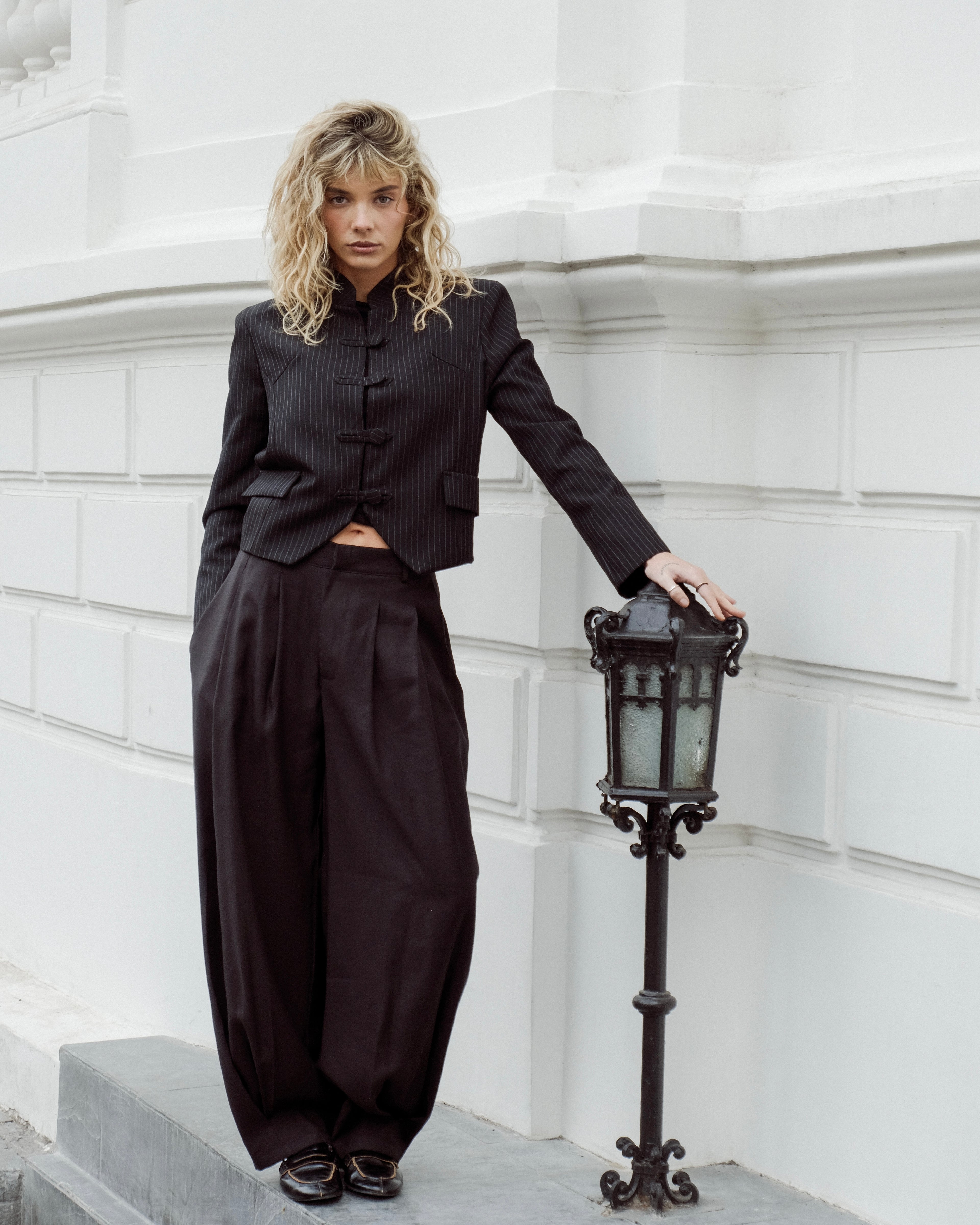 Tang Jacket Lana Rayas