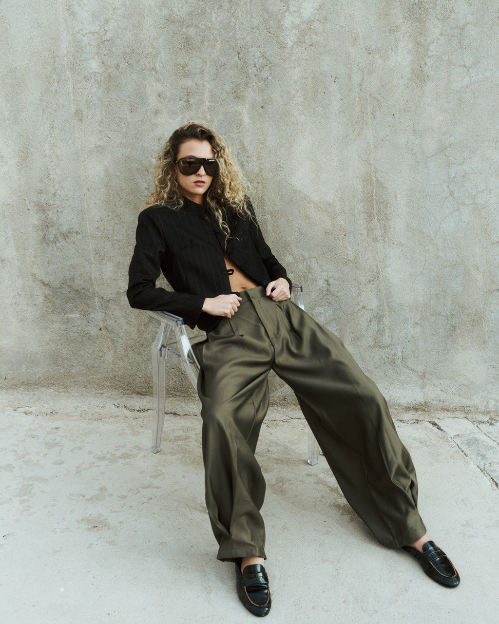 Balloon Pant Verde