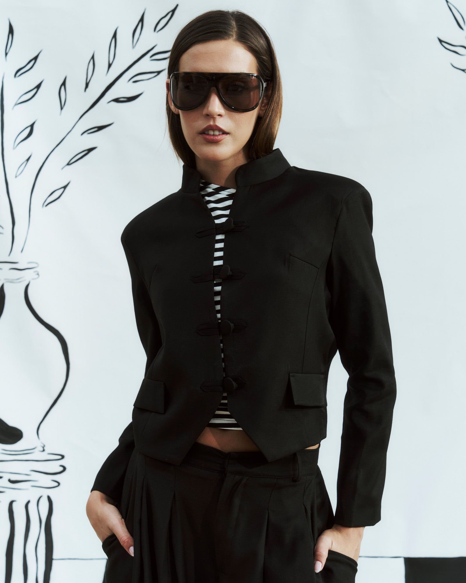 Tang Jacket Negra