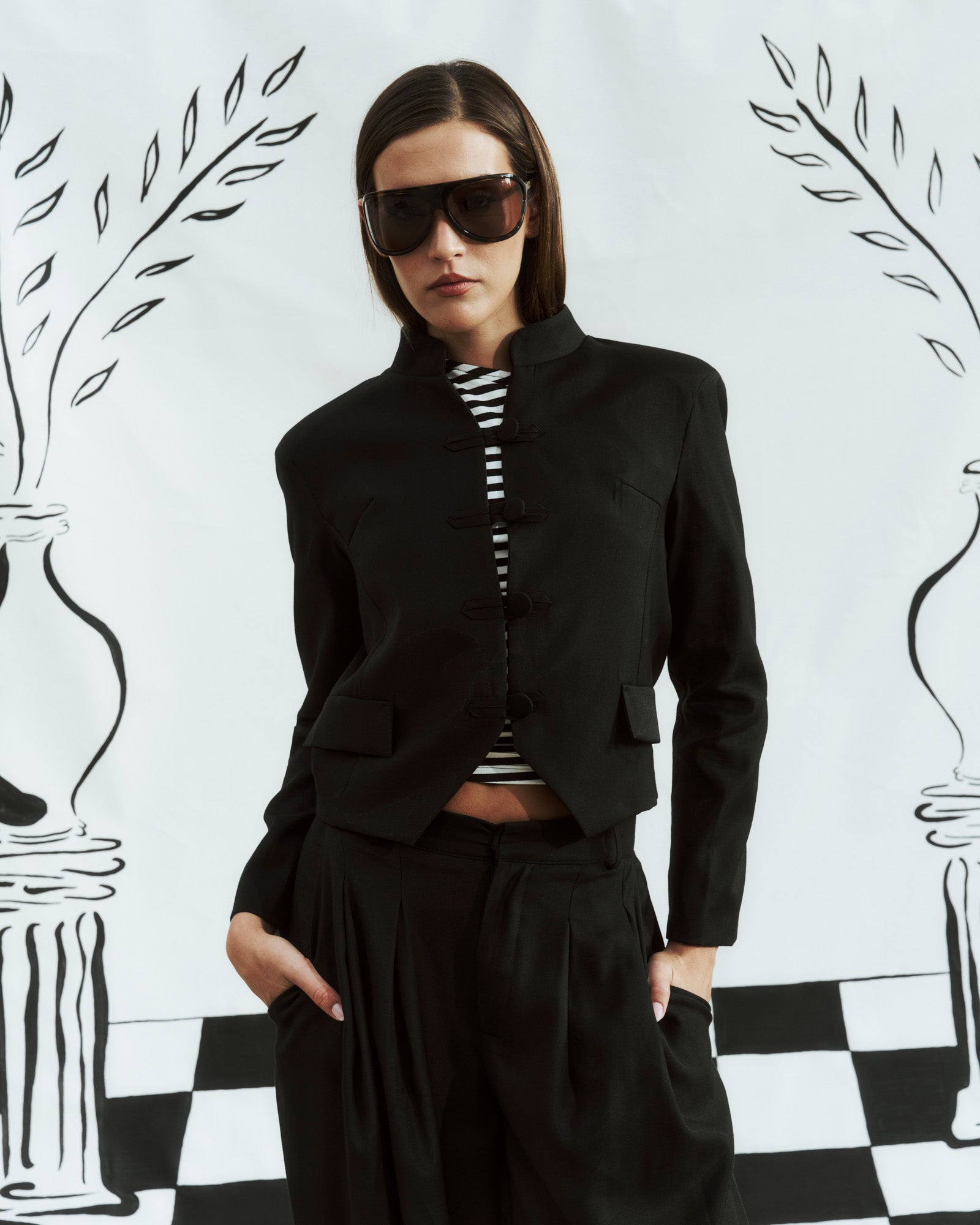 Tang Jacket Negra