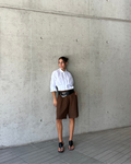 Low Bermudas Lino Café